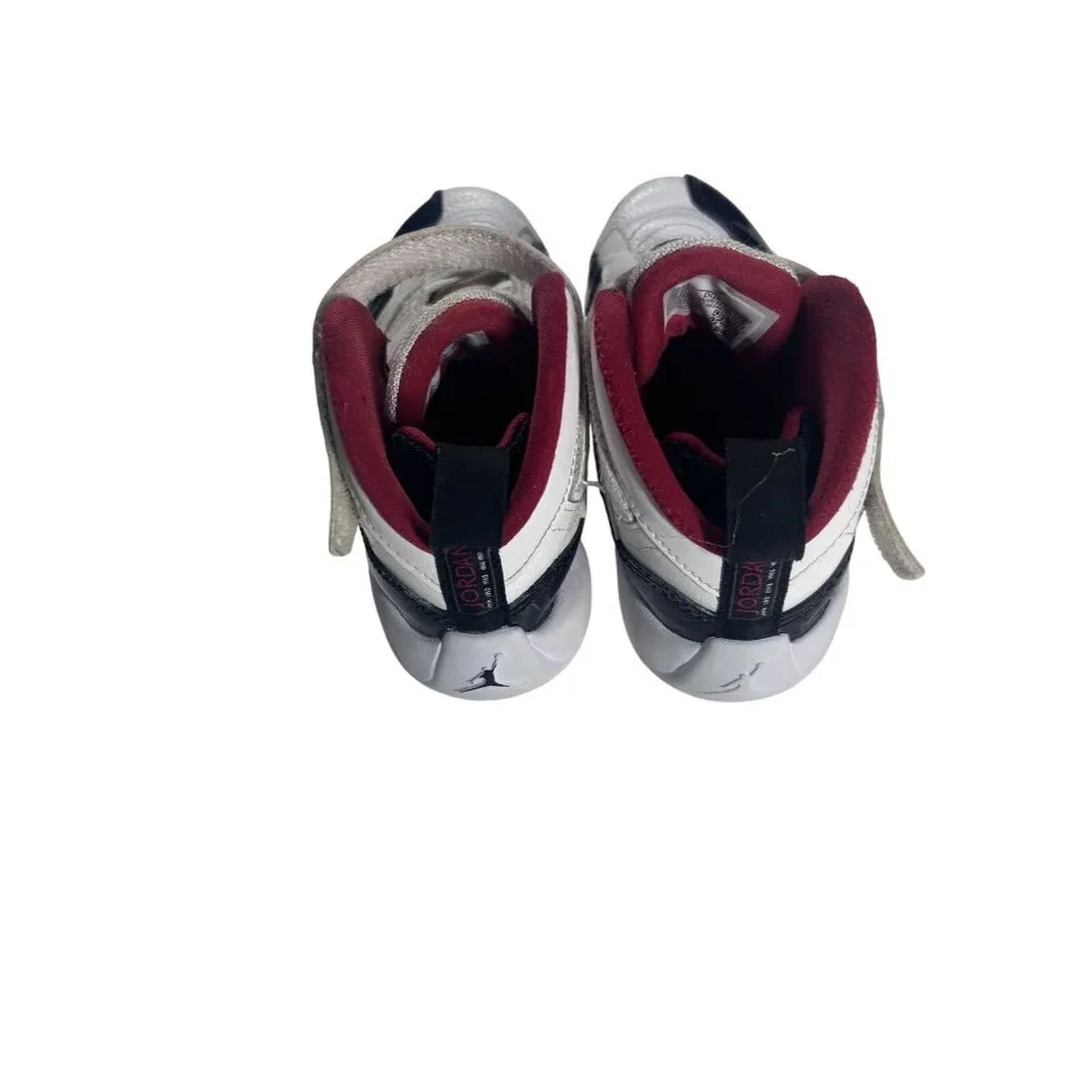 Jordan Jumpman Team II‎ White Black Gym Red Basketball Sneakers Mid Top Kids